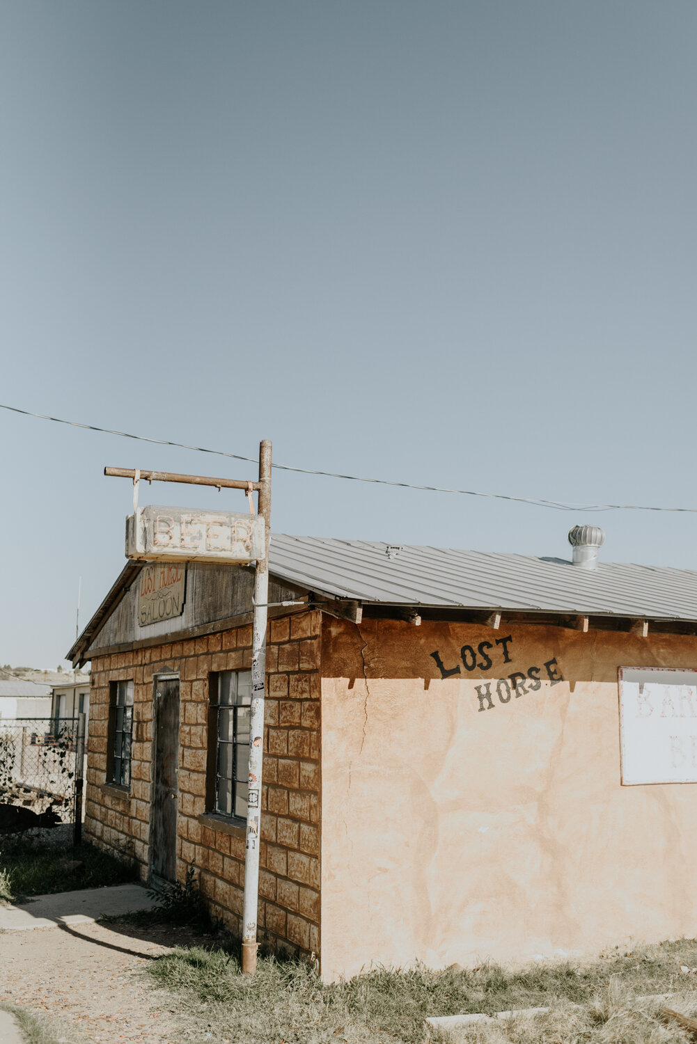 Lost Horse Saloon in Marfa, Texas