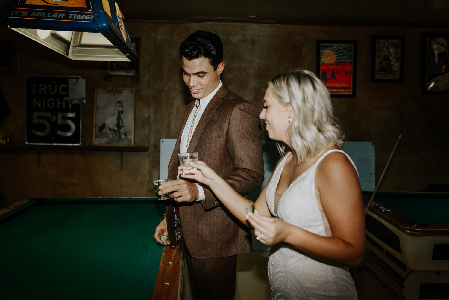 Lost Horse Saloon in Marfa, Texas Fun Wedding Photos