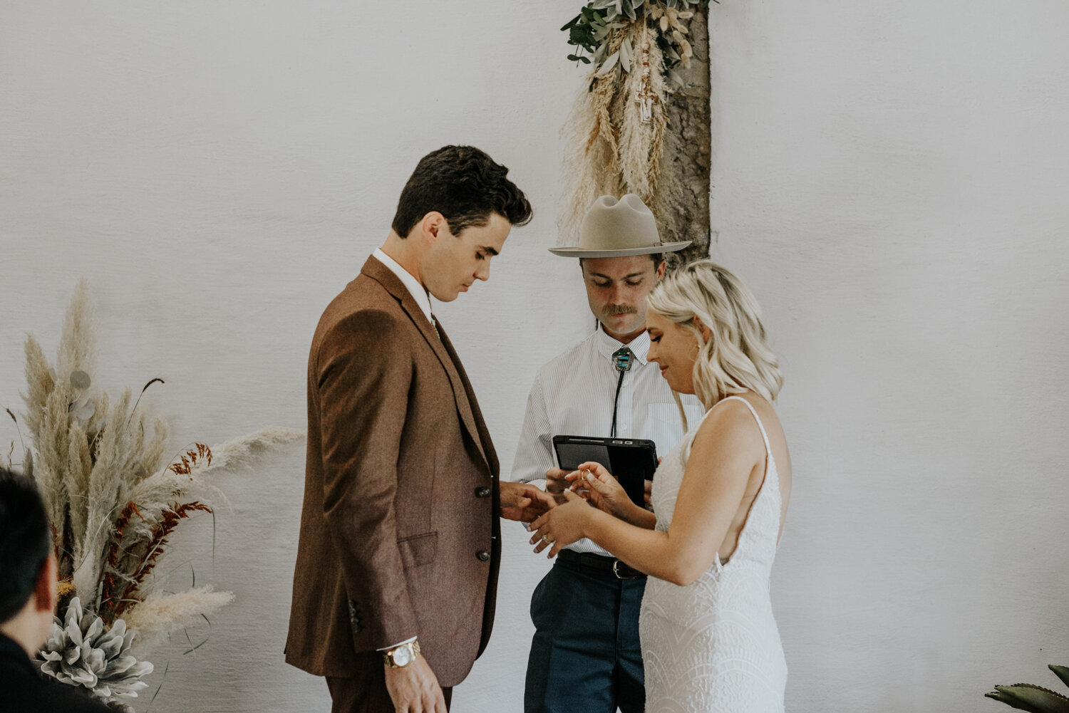 Calera Chapel in Balmorhea, TX Wedding Photography