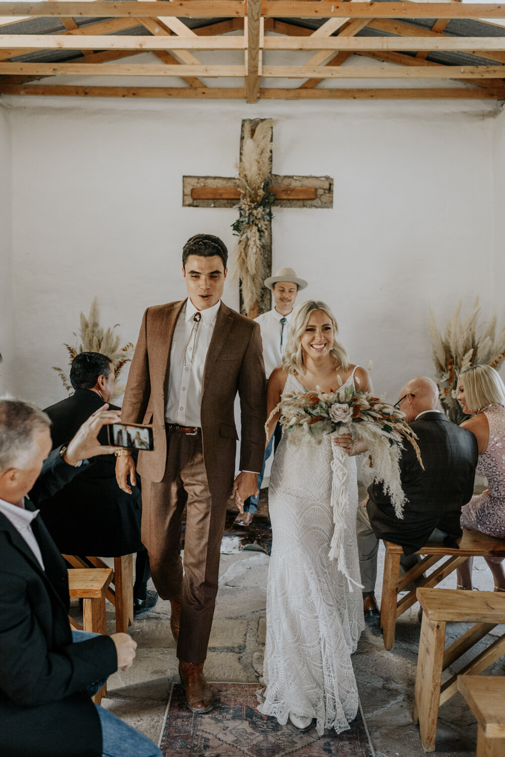 Calera Chapel in Balmorhea, TX Unique Wedding Photography