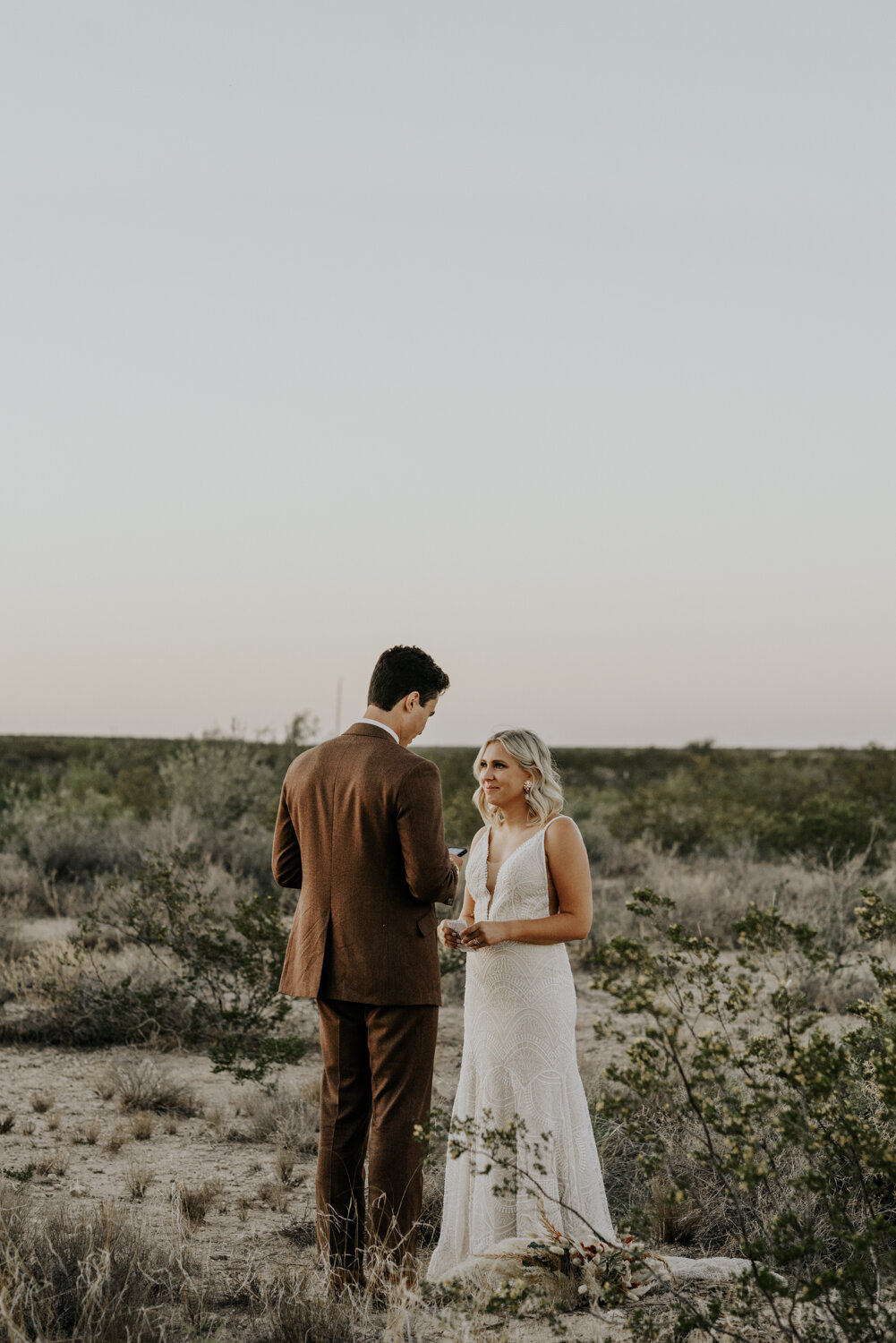 Marfa, Texas Elopement Private Vows