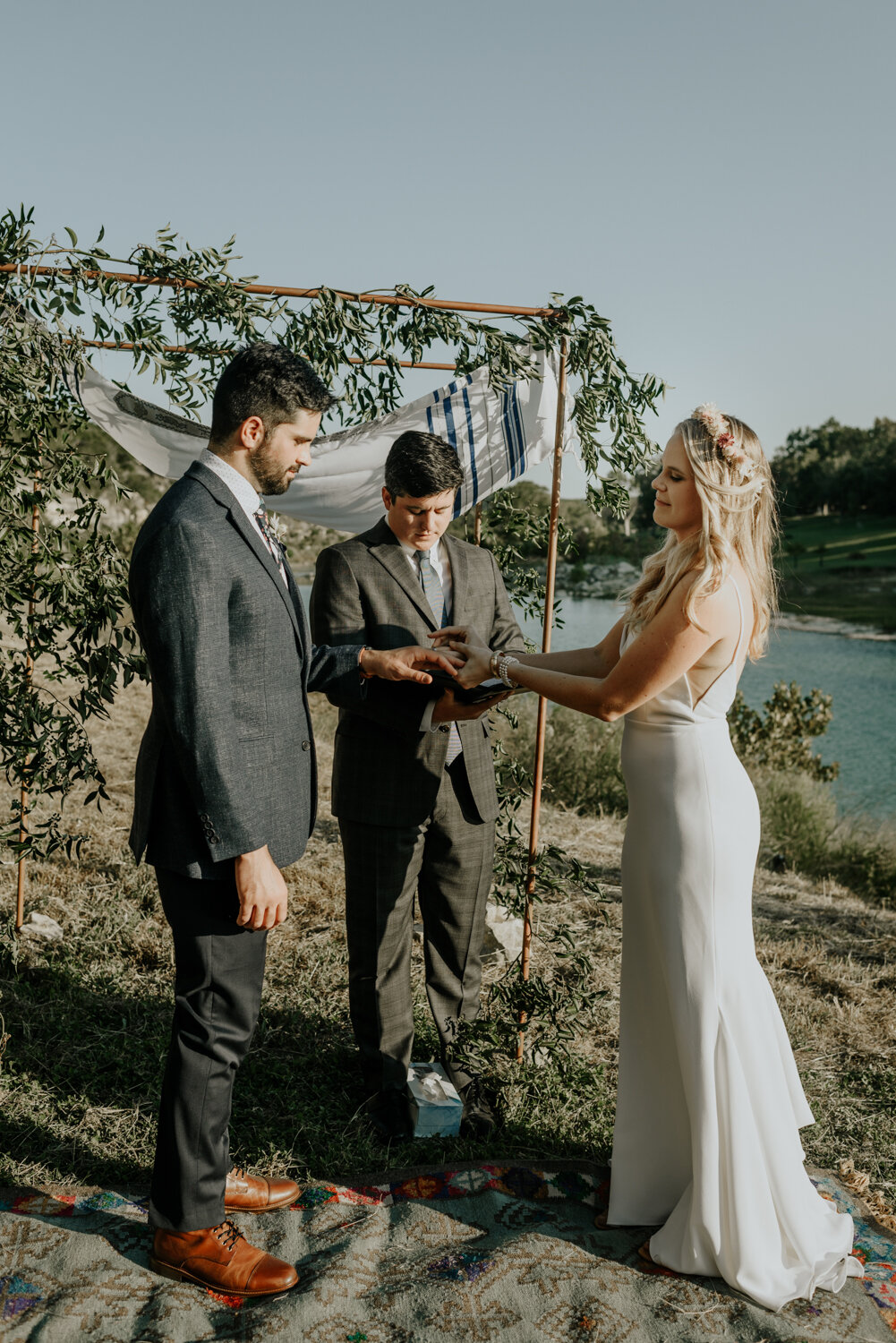 Bluffs on The Blanco in Wimberley, Texas Micro-Wedding Photography