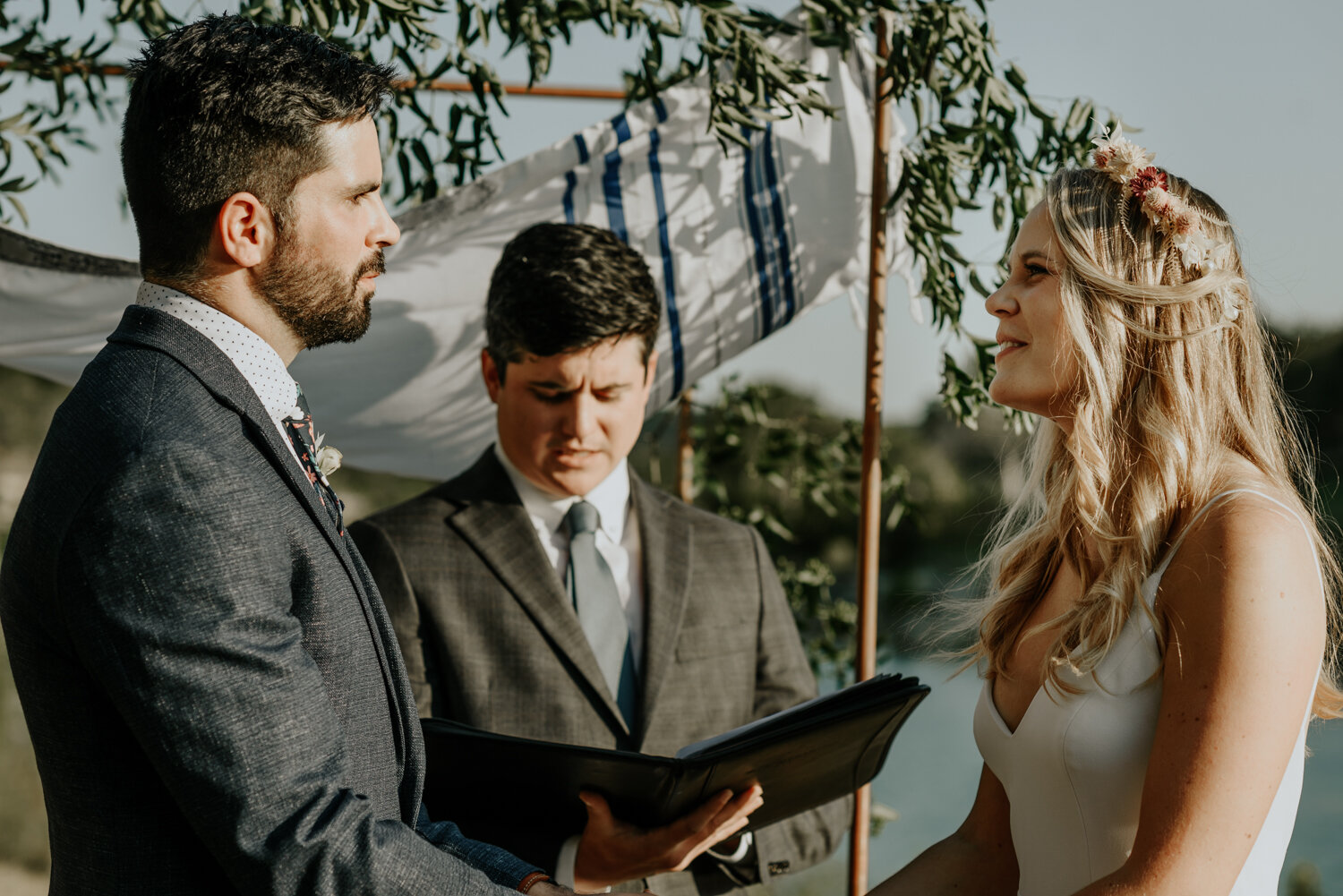 Bluffs on The Blanco in Wimberley, Texas Micro-Wedding Photography