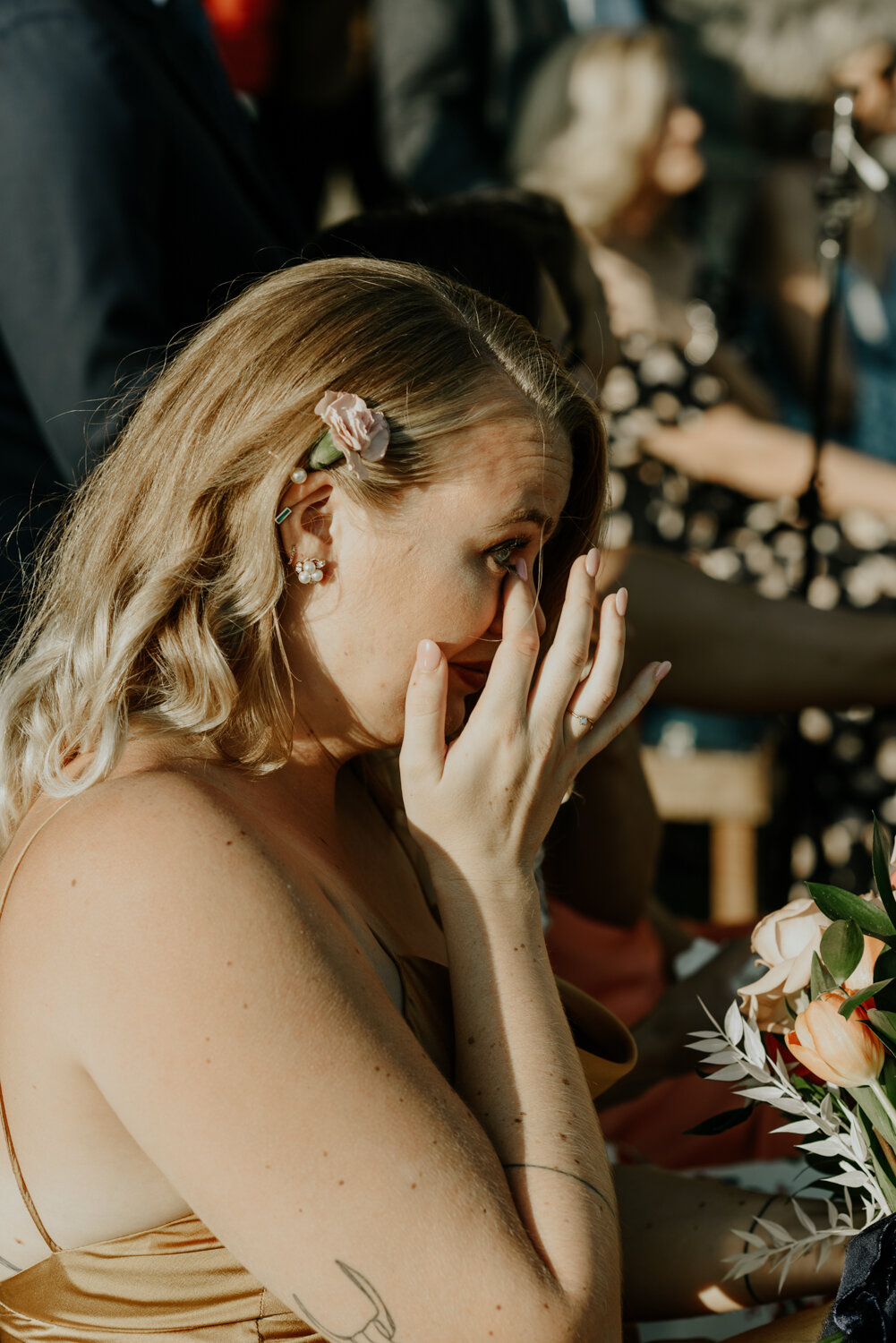 Bluffs on The Blanco in Wimberley, Texas Micro-Wedding Touching Moments