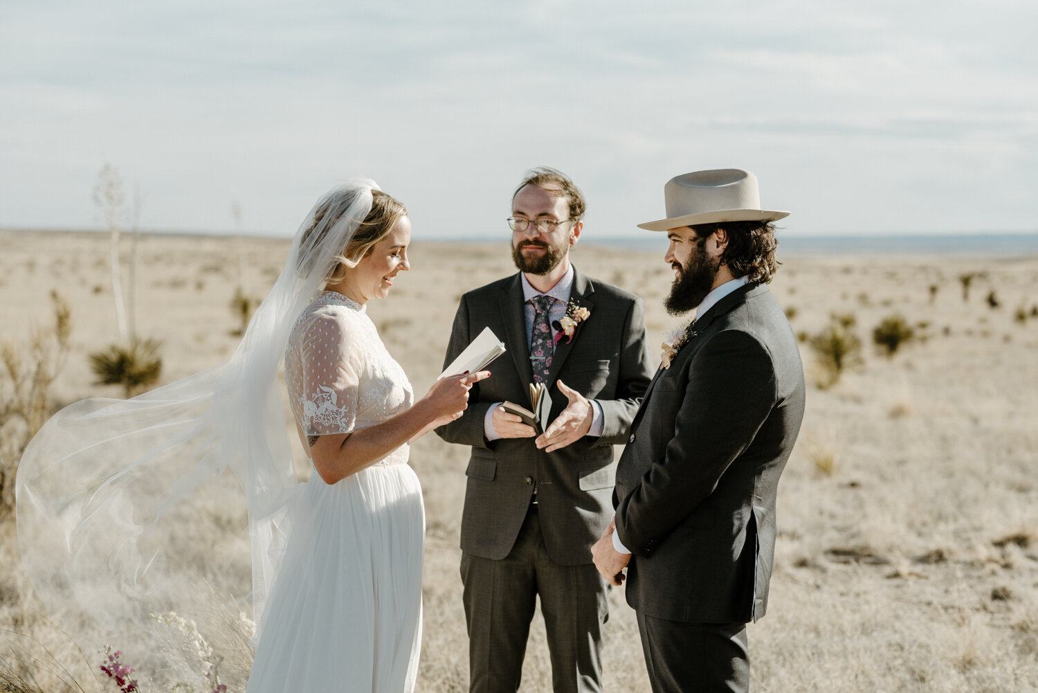 Le Tierra in Marfa, Texas Small Wedding Photographer