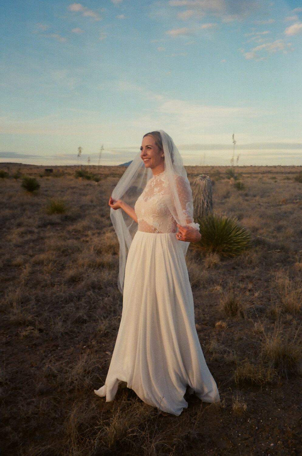 Marfa, Texas Film Wedding Photography