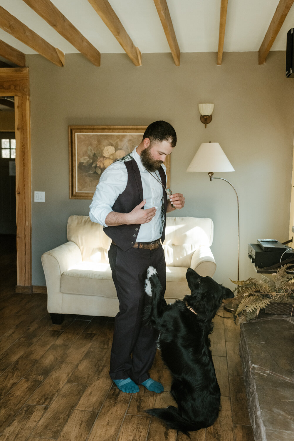 Moab, UT Elopement Getting Ready Photography