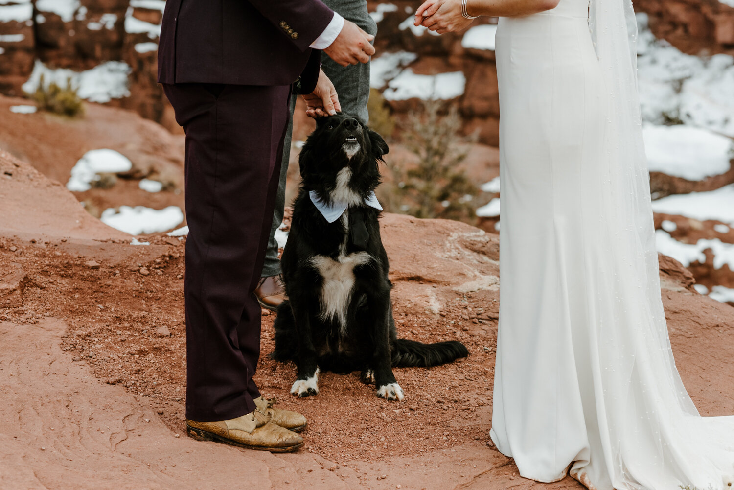 Fisher Towers Elopement Ceremony