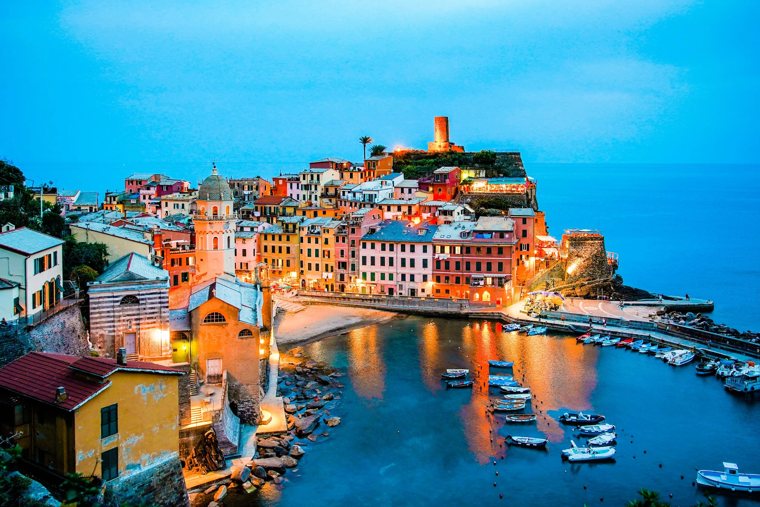 Vernazza, Italy. June 2018. Shot on Sony A7III and Sony 24-70 f4 lens. Shot at 30mm. Shutter speed 1/3 sec. Aperture f/4. ISO 800.