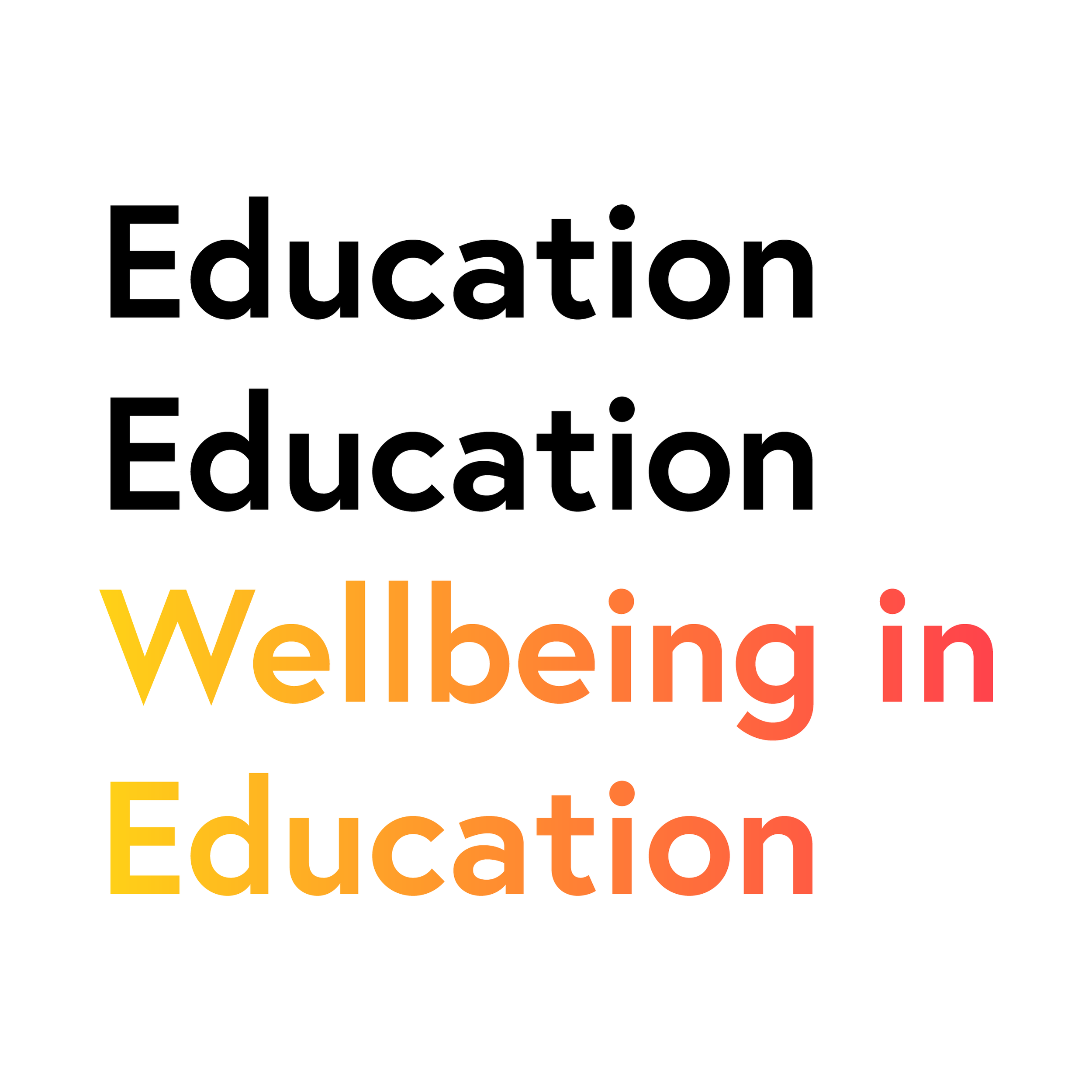 How can we claim to be educated without ever learning to care for ourselves? We need an education system and curriculum with wellbeing at their core.