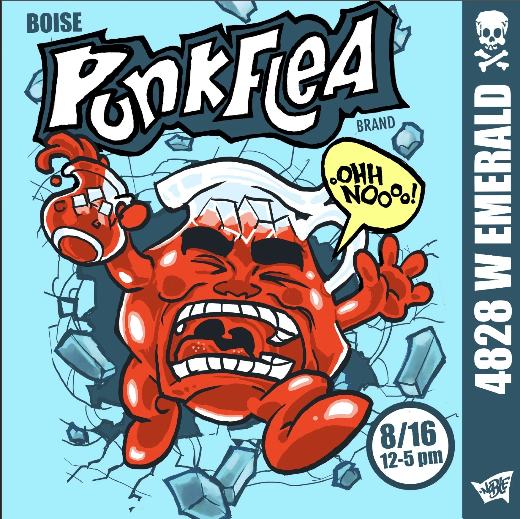 8-16 Noble Hardesty at Boise Punk Flea