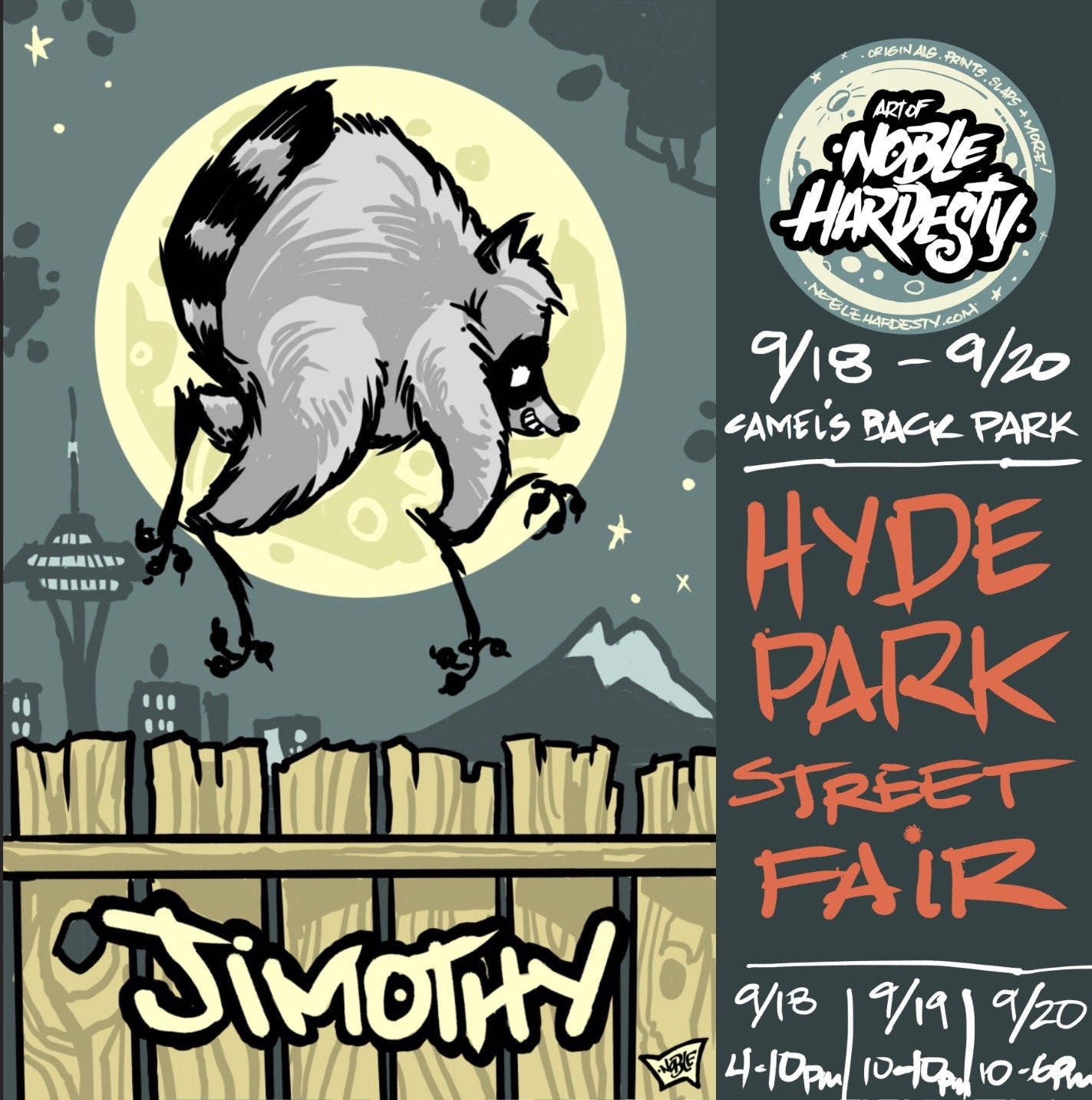 9-18 Noble Hardesty at Hyde Park Street Fair