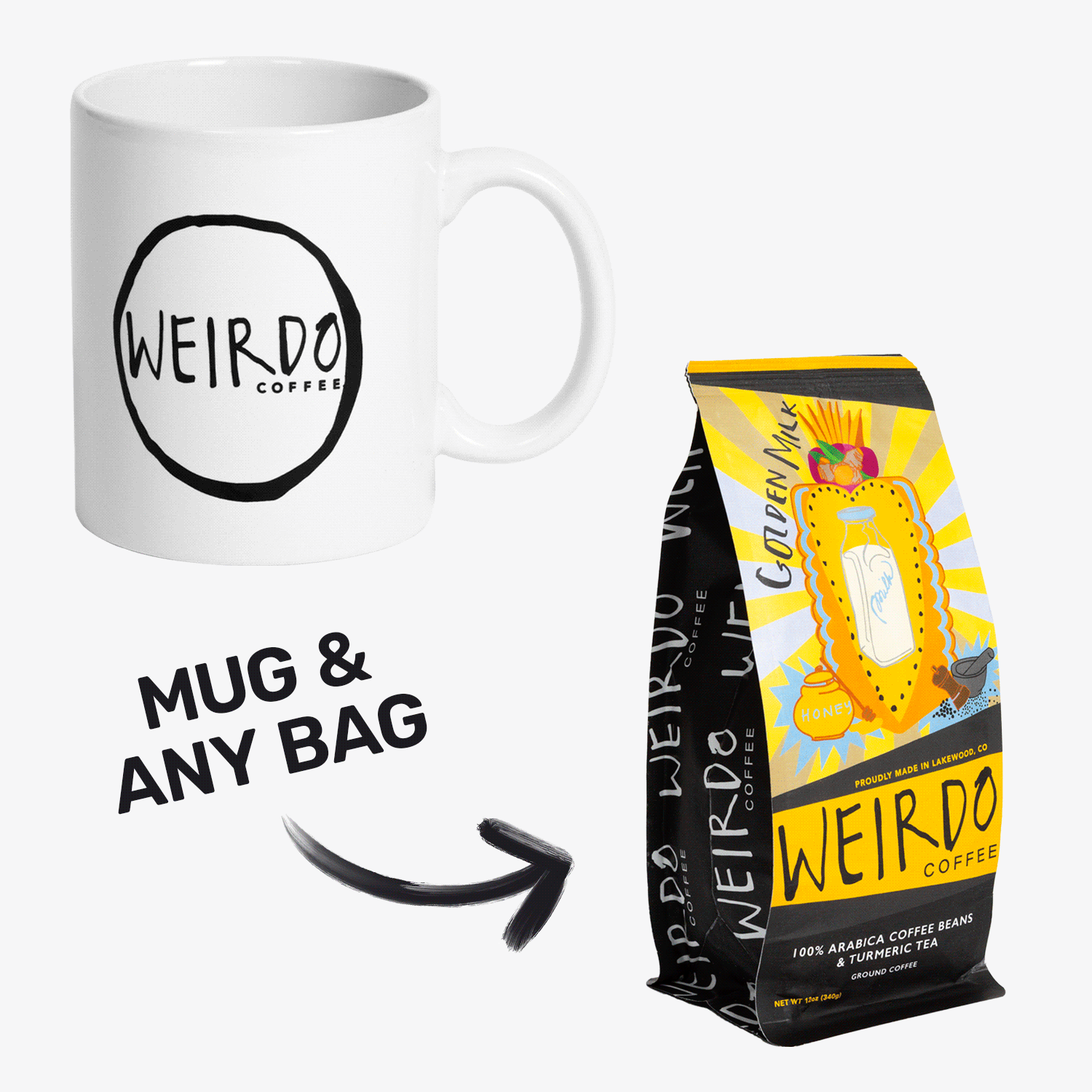 BAG AND A MUG