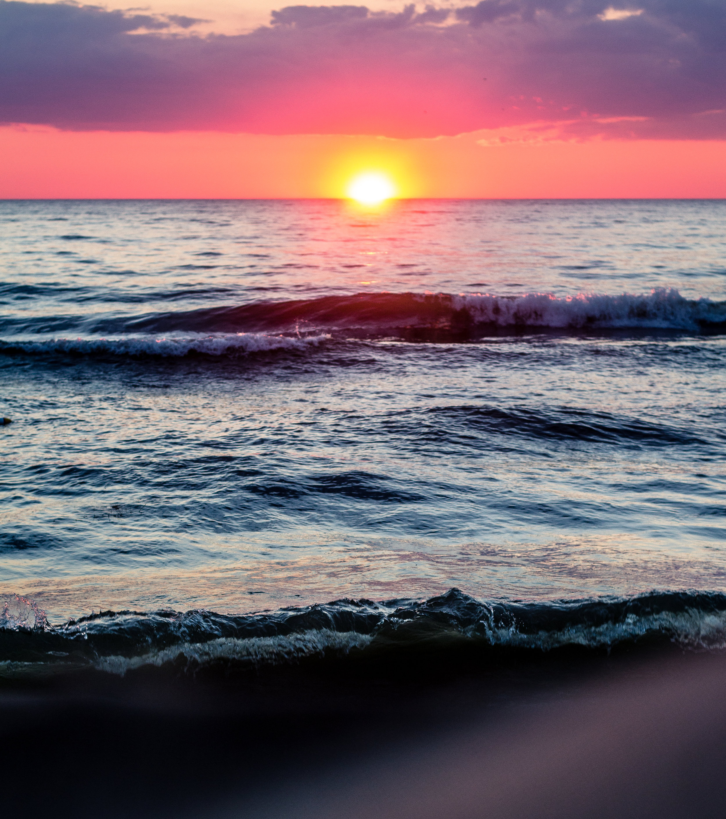 Sunset at Lake Michigan