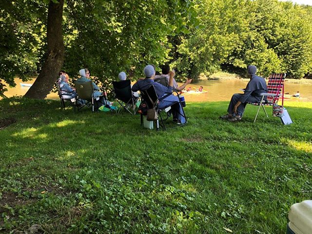 Waiting for the first arrivals!! #ohcanoetrip18
