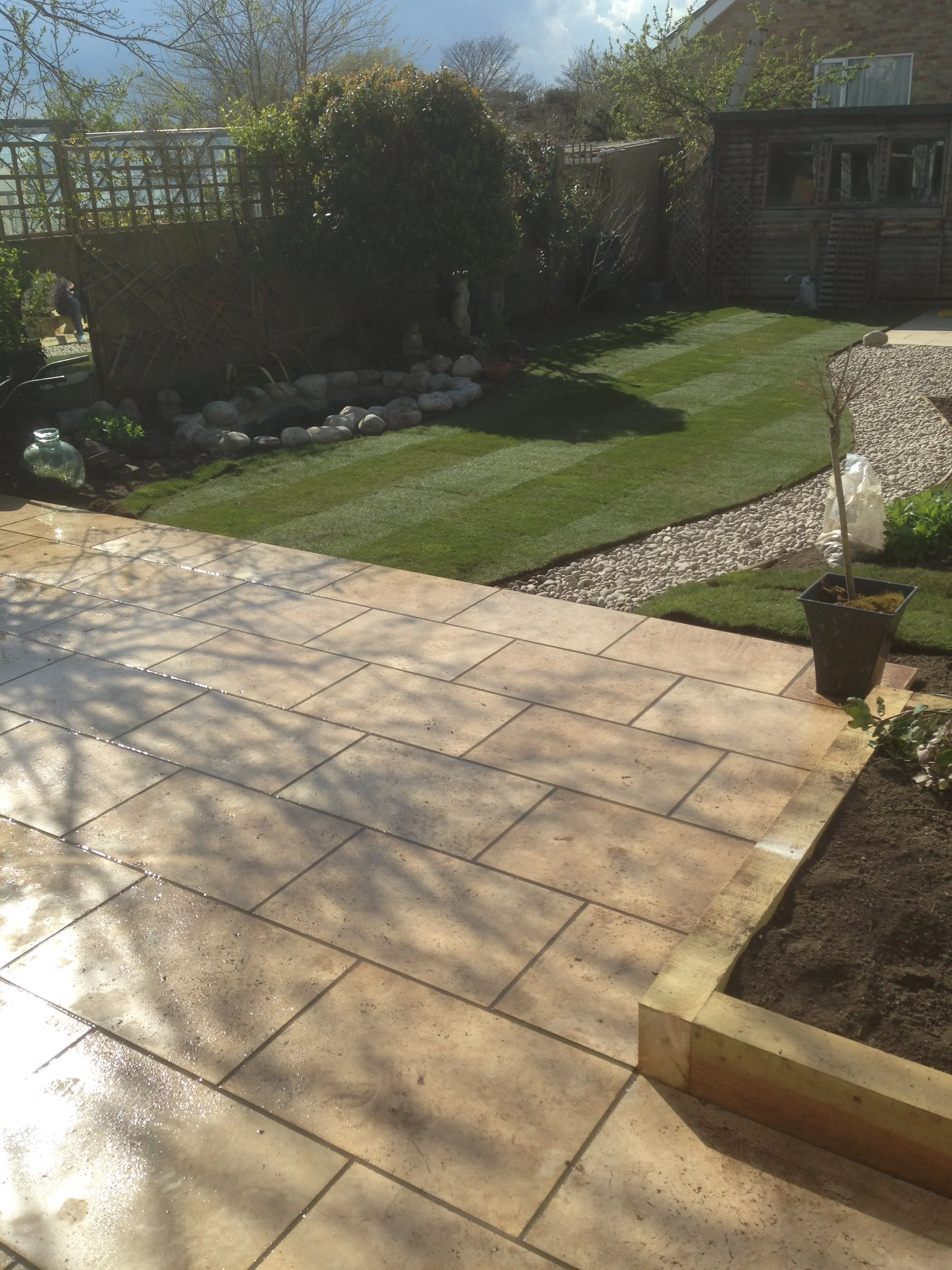 Complete garden build, Shoreham