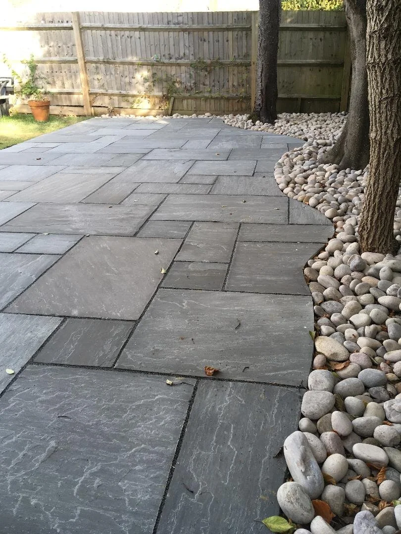 Paving and cobbles, Saltdean