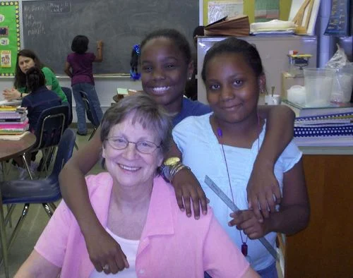 Math buddies at Chimborazo Elementary School