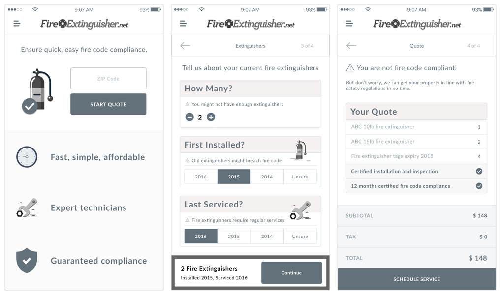 Once I completed my desktop version I decided to mock-up a few responsive mobile screens. It wasn’t a requirement, but I decided to go a step further with this project to show its true design potential and to my dedication to the work.