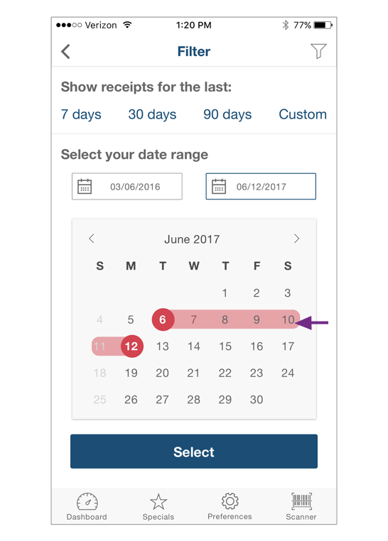 The red color on calendar looked aggressive, and as a warning to them, so they wanted to see little warmer color. 