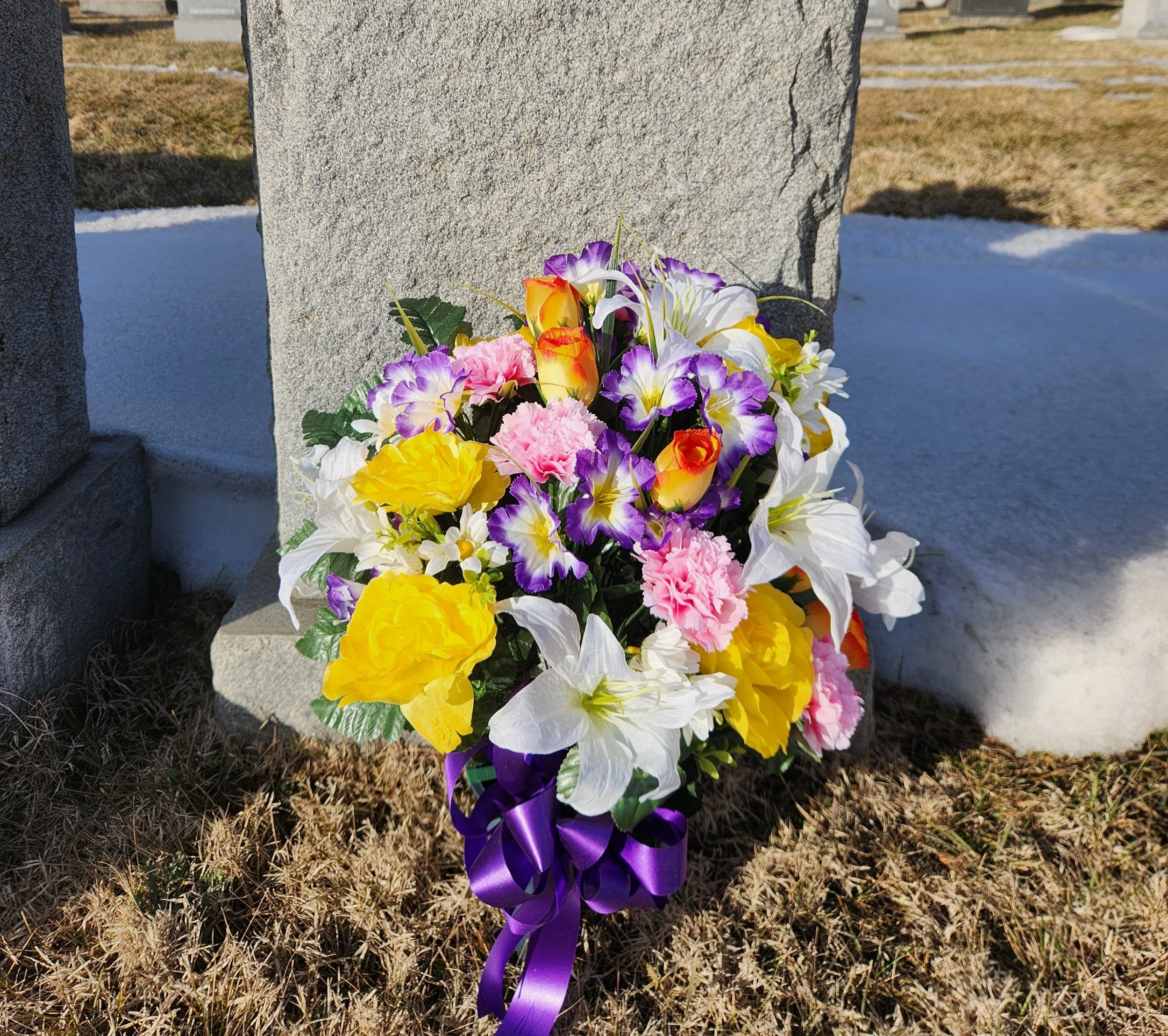 Large Silk Spring Mix Bouquet