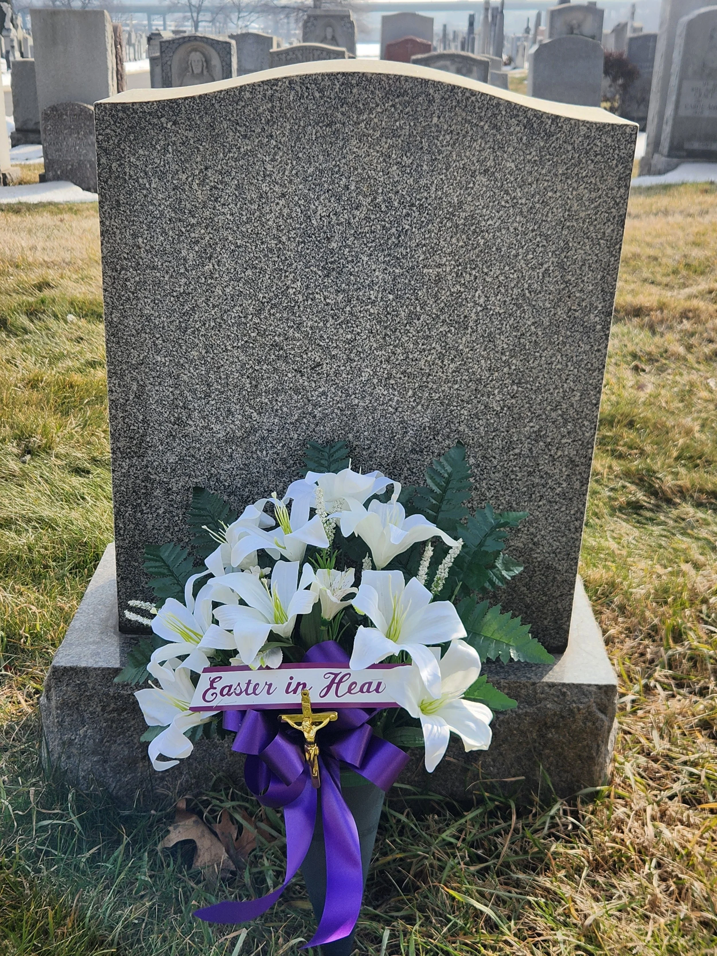 Silk Easter Lily Bouquet