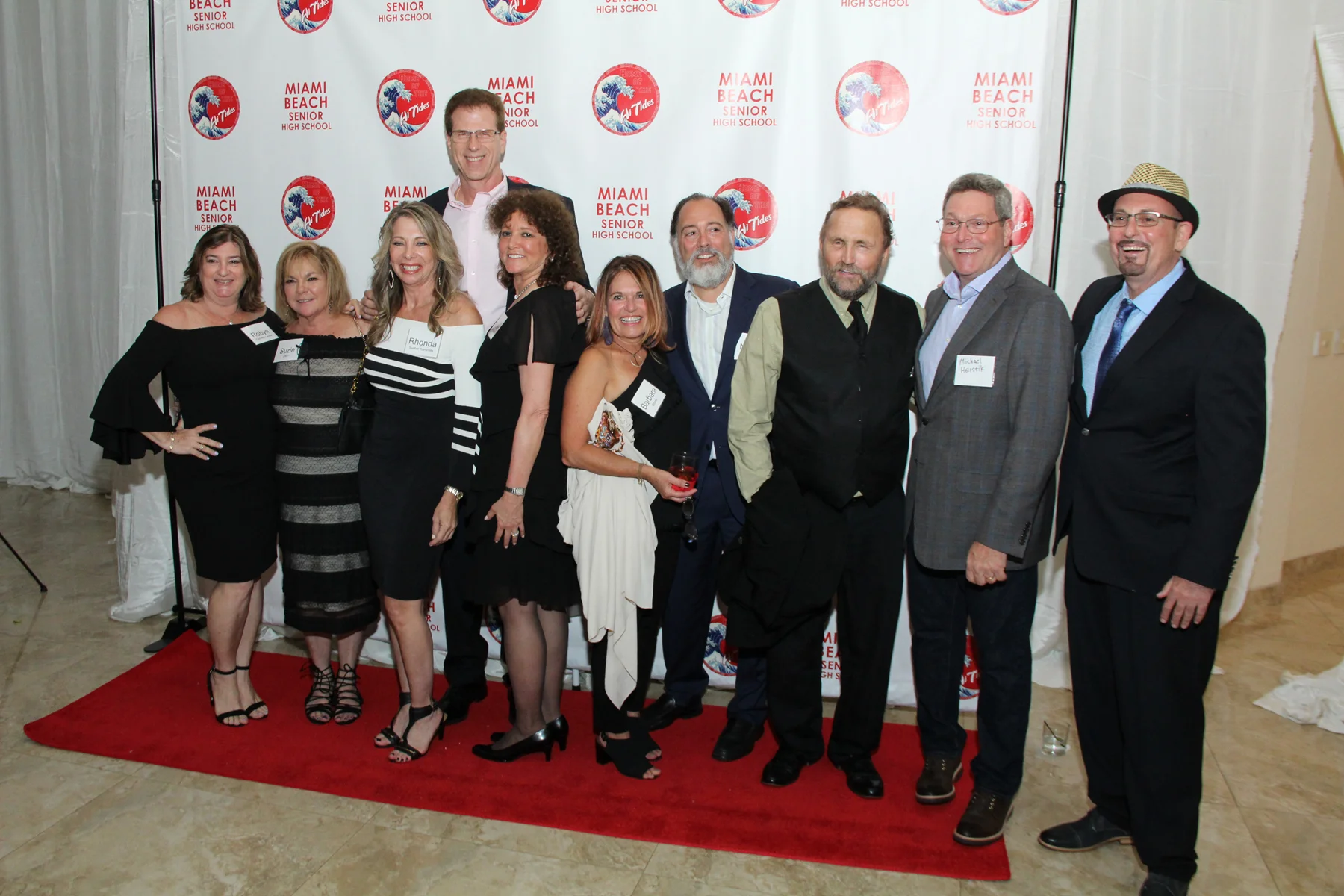 That's me, in the middle, with nine of my pals from Bay Harbor Elementary School.