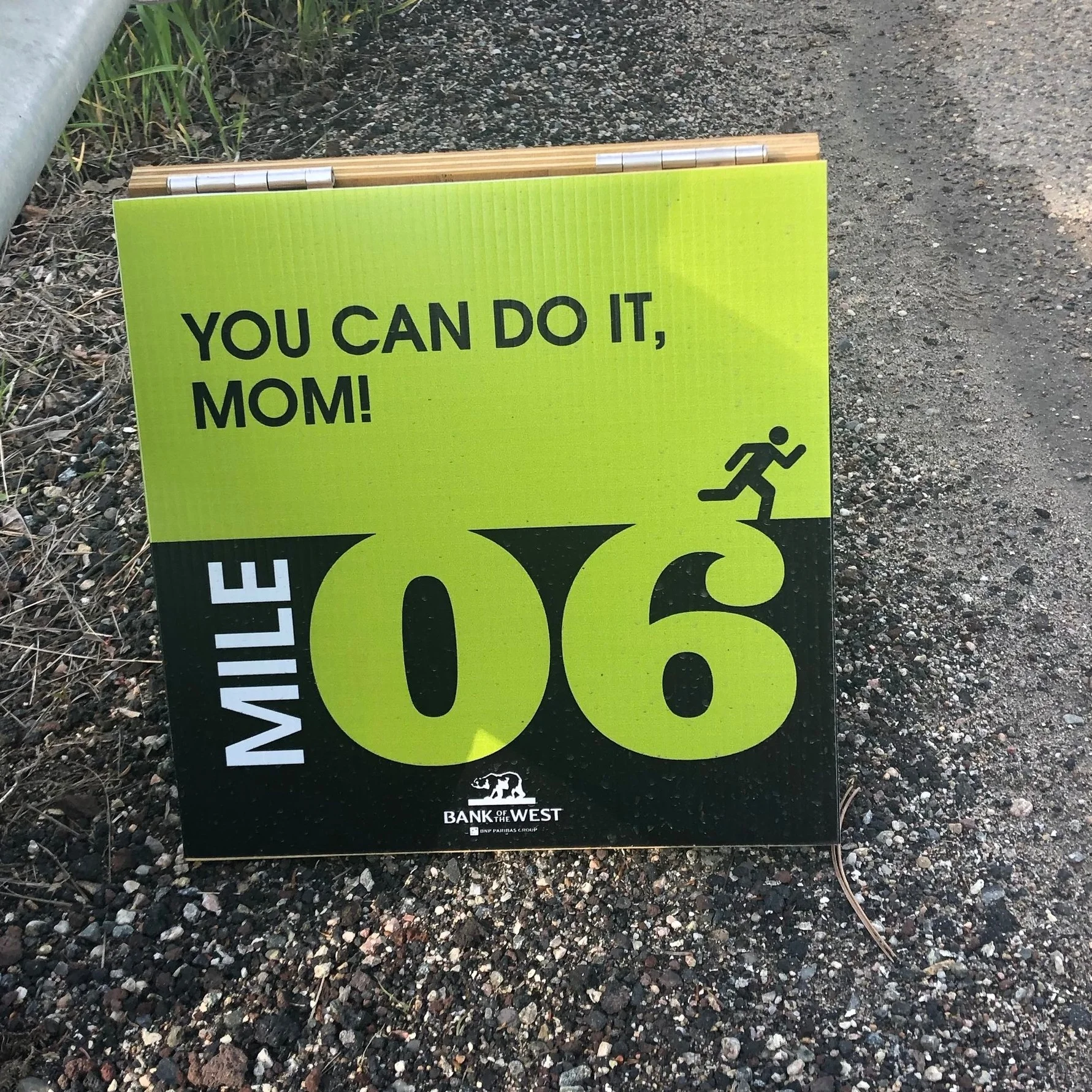 On the right course