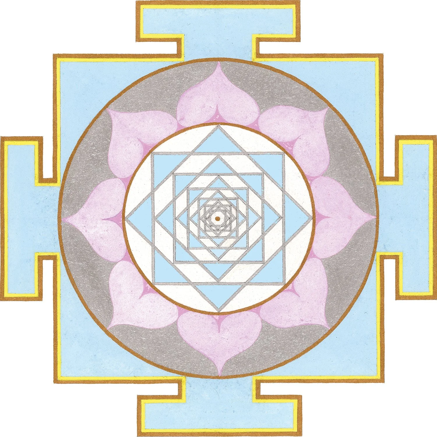 Venus Yantra Print by Sarah Yantra