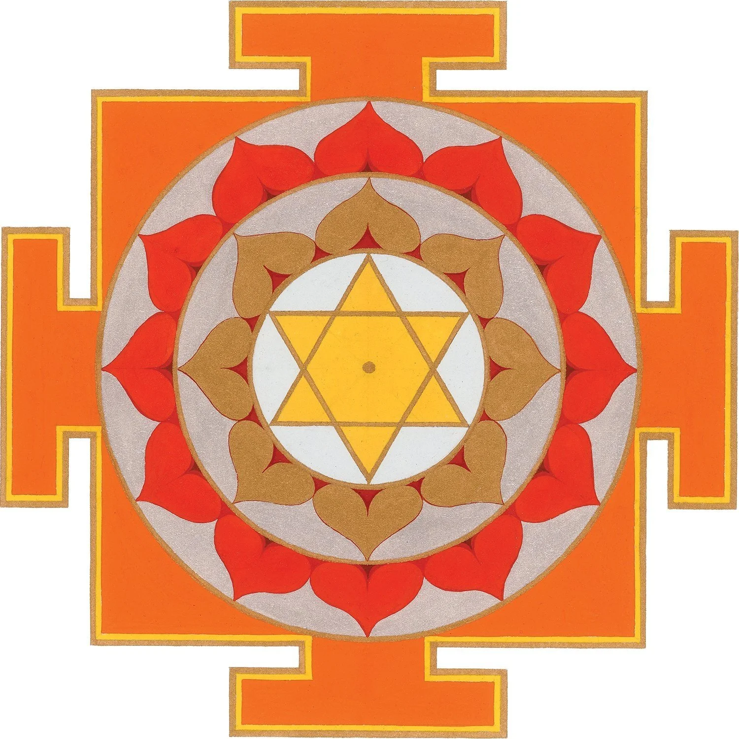 Sun Yantra Print by Sarah Yantra