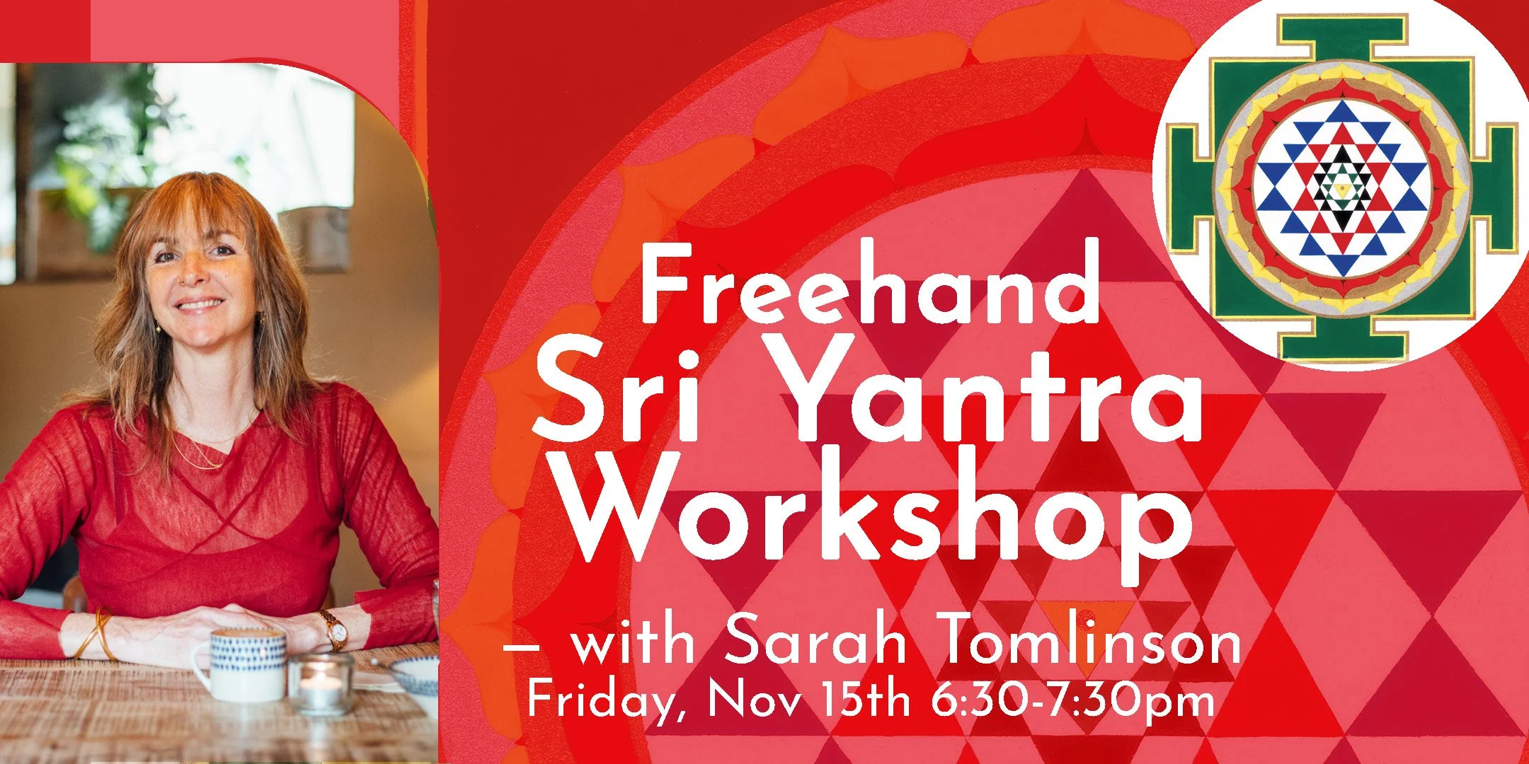 Drawing The Freehand Sri ~ Friday 15th November, 6:30-7:30pm UK, 1:30-2:30pm EST, 10:30-11:30am PST