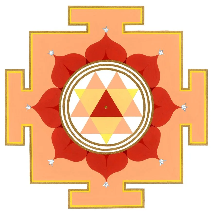 Anajuda, South Korea - Four-Day Goddess Yantra Painting Intensive with Sarah Tomlinson and Seunghee Cha, Thursday-Sunday, 10-5, May 29-June 1, 2025