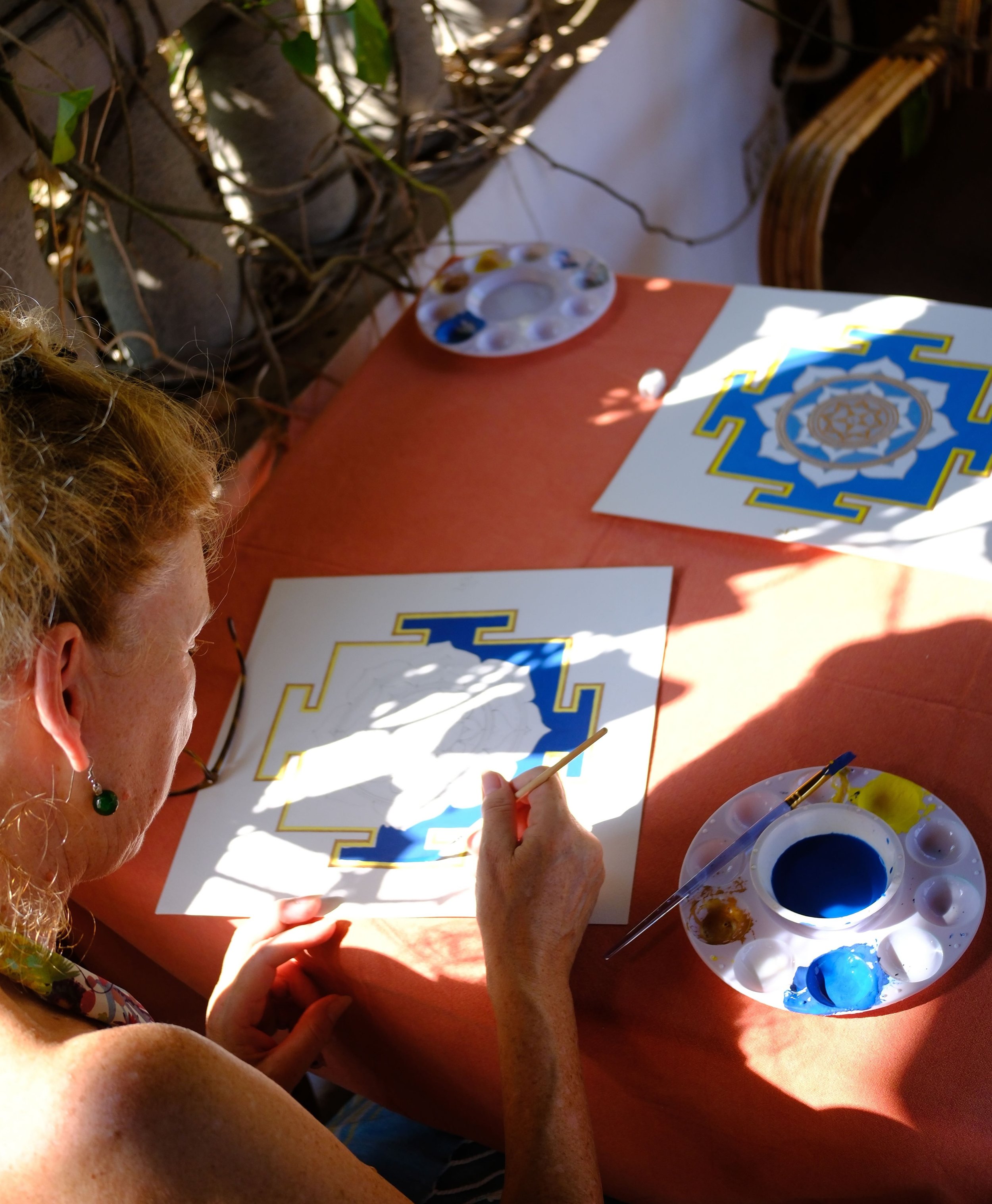 Bhuvaneshvari Yantra for Creativity = Color Your Yantra With Sarah + Colette - 4:30pm UK, 11:30am EST, 8:30am PST