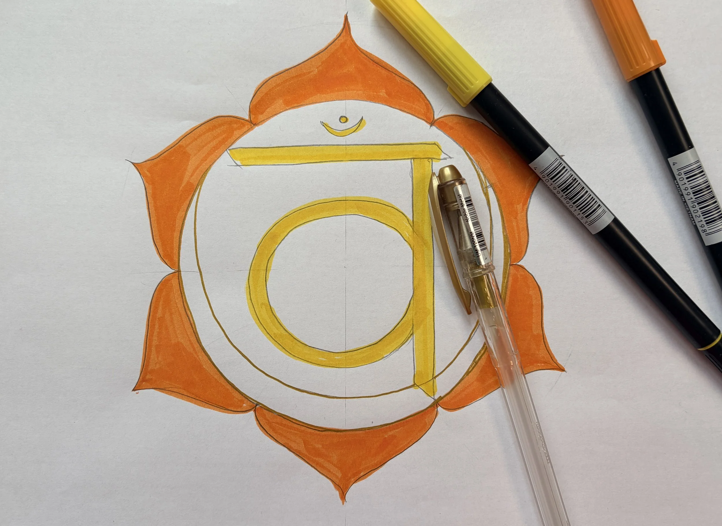 Europe/Asia/Australia: A Drawing Journey Through The Seven Chakras - Saturdays: 7, 14, 21, November 2026