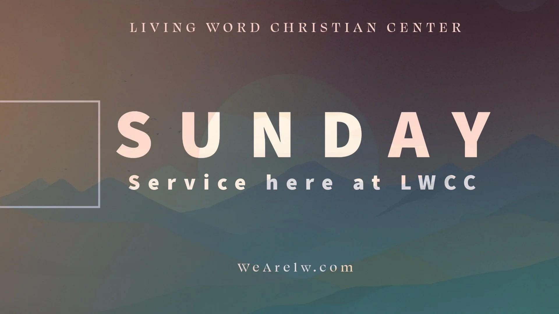 SUNDAY SERVICE