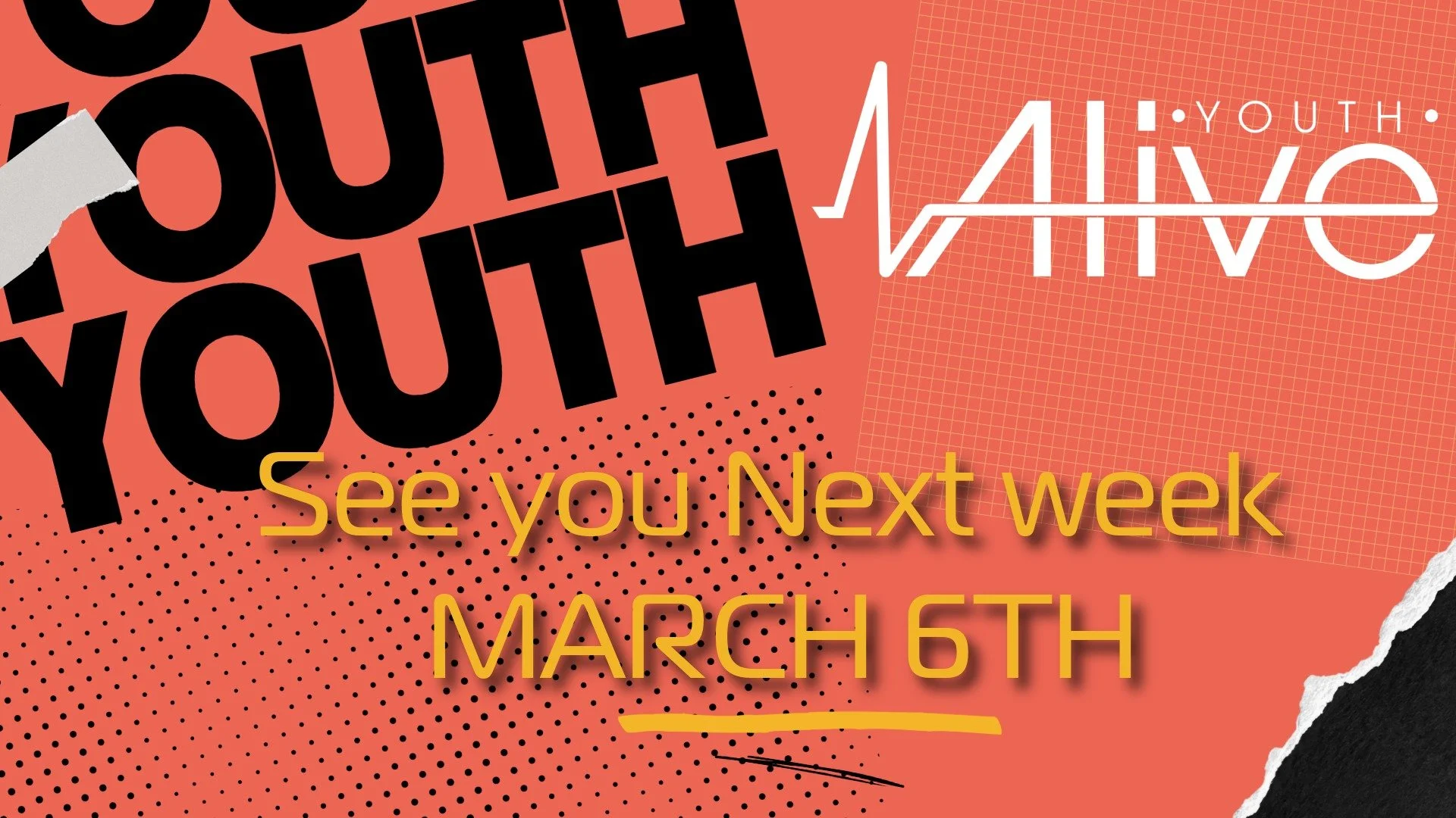 Canceled Alive youth (6TH-12TH GRADE)