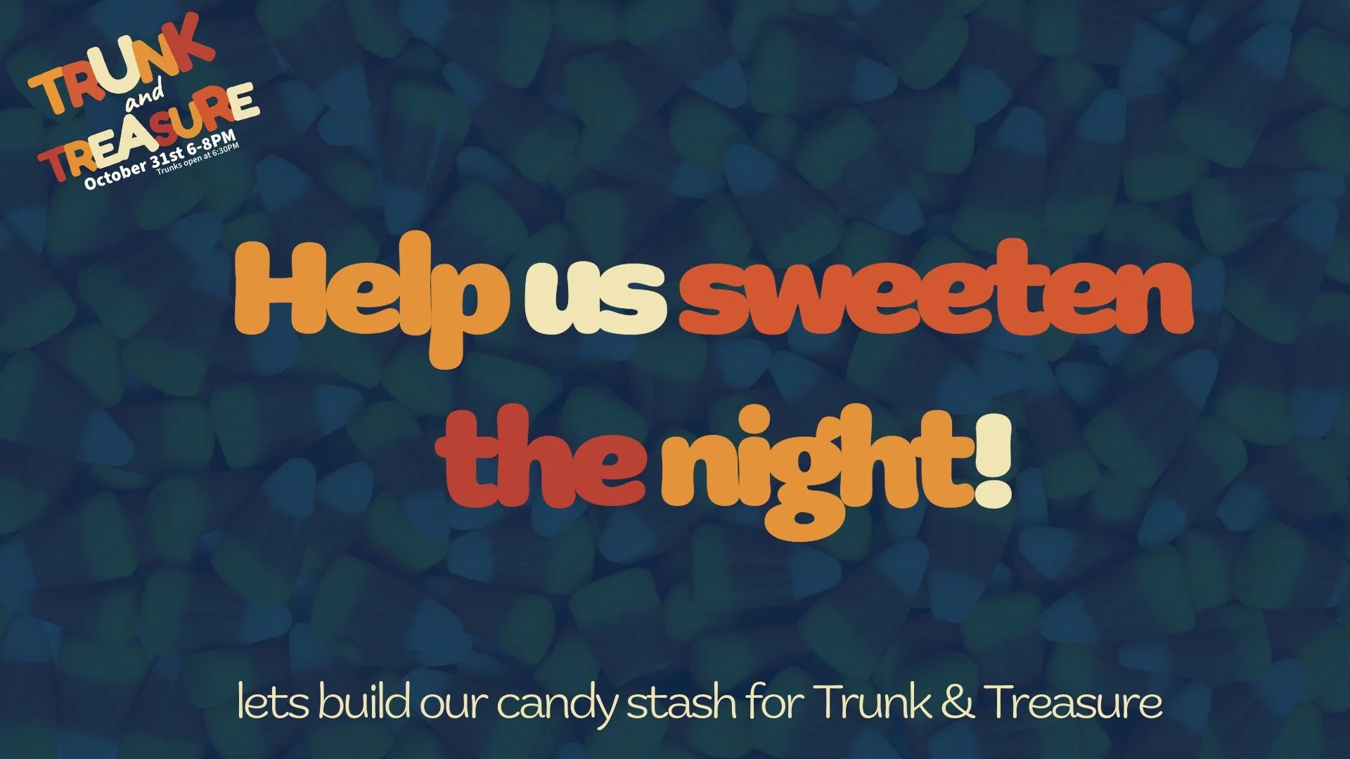 Candy Donation for October 31st