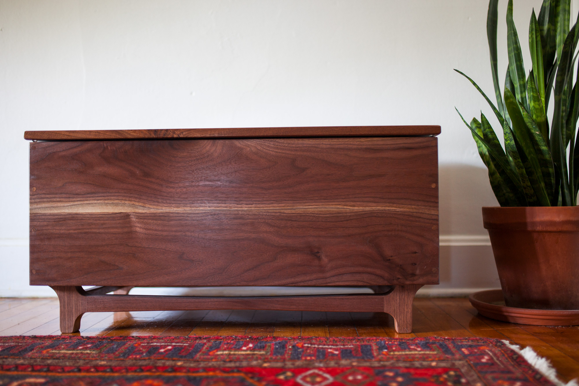 walnut chest