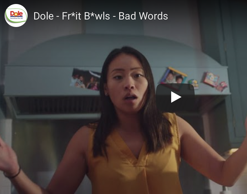 Mirror moment—Dole Fruit Bowls