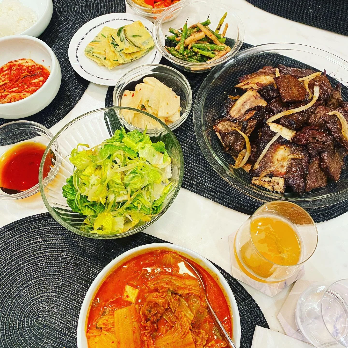 Mom was bummed she couldn&rsquo;t cook for us for lunar new year so she sent 500 pounds of Korean food to make it up to us. Thanks mom ❤️❤️❤️