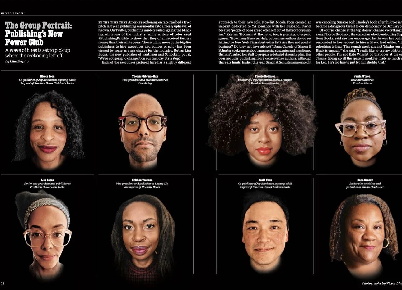 What an honor to be featured among so many people I admire in the current issue of @nymag ! Our mission of joy continues! @joyrevbooks