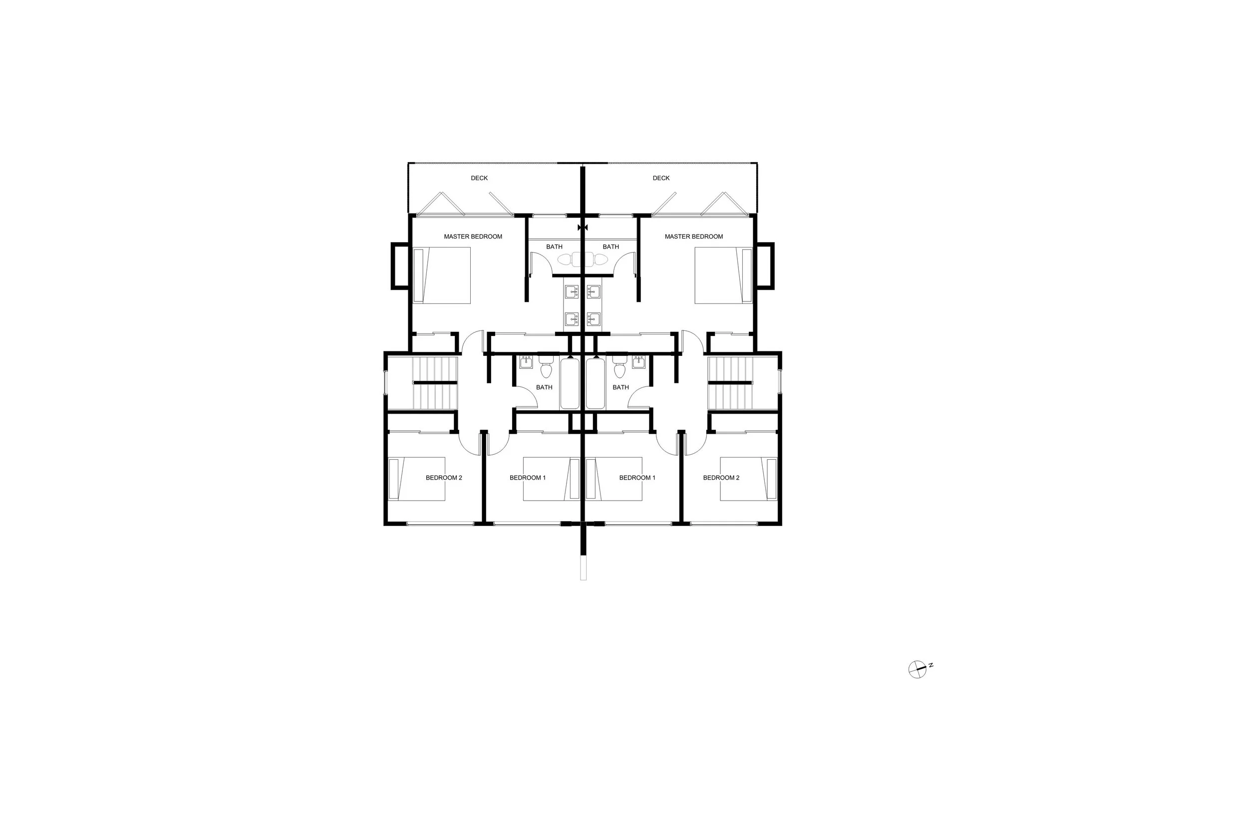Second Level Floor Plan