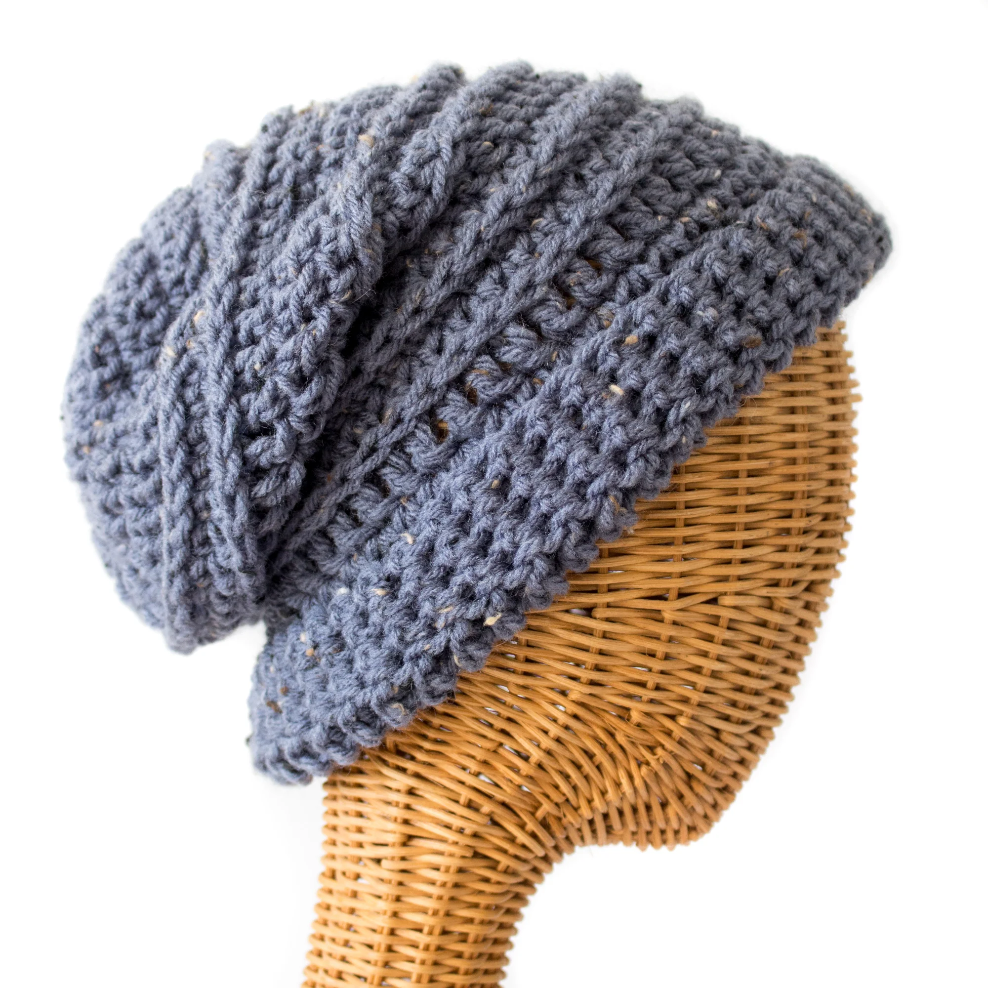 The Sydney Slouch Hat Right view - Denim.jpg