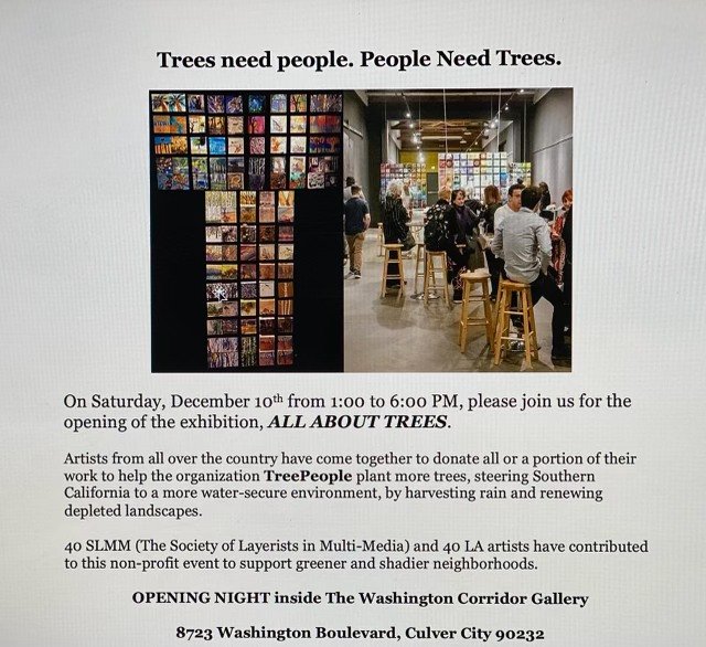 Opening Event at Helms Design Center for ALL ABOUT TREES