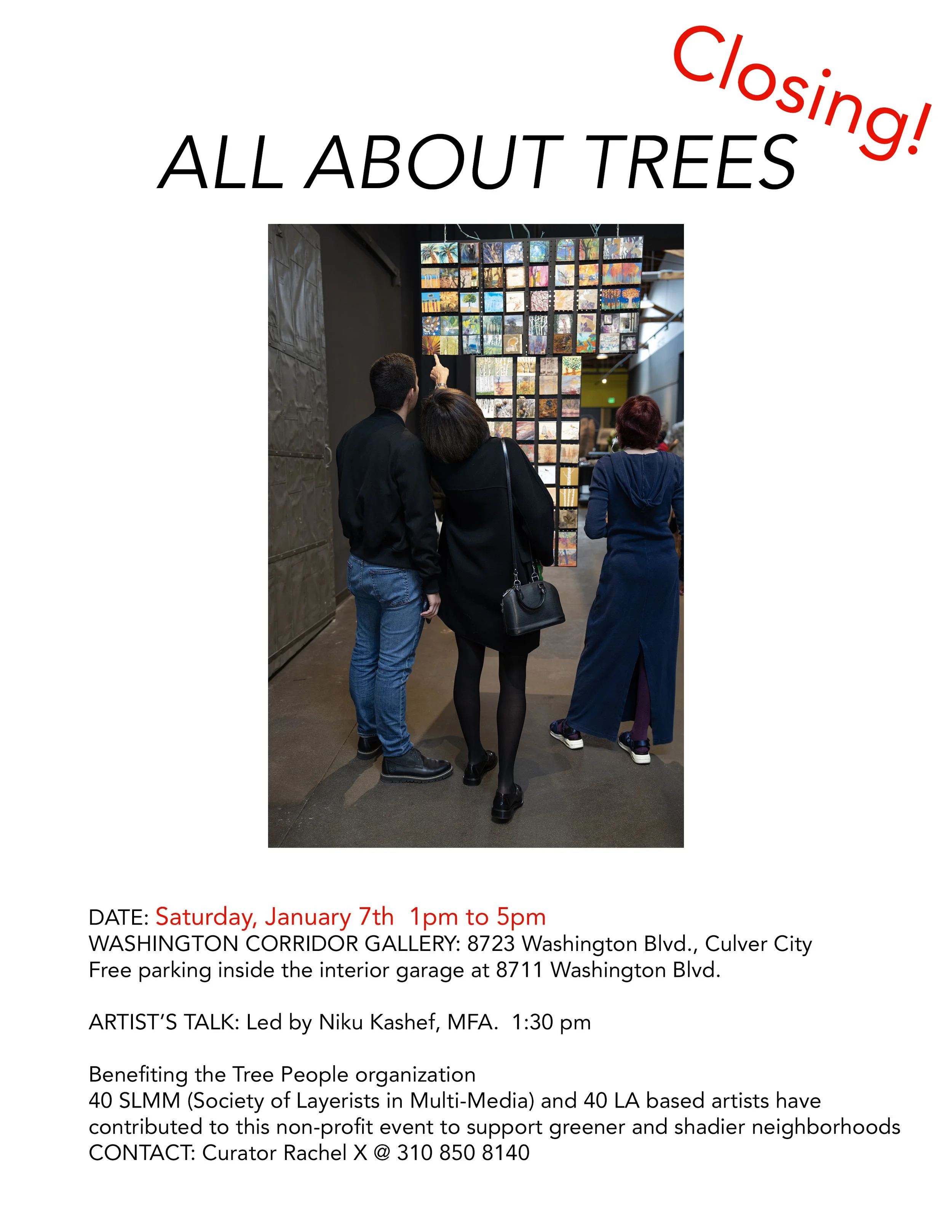 Closing Reception for ALL ABOUT TREES