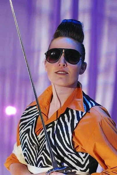 Actor Kristen King ‘The Rover’ by Aphra BehnScene from The Rover, directed by Chris Garcia Peak, produced at Illinois State University.