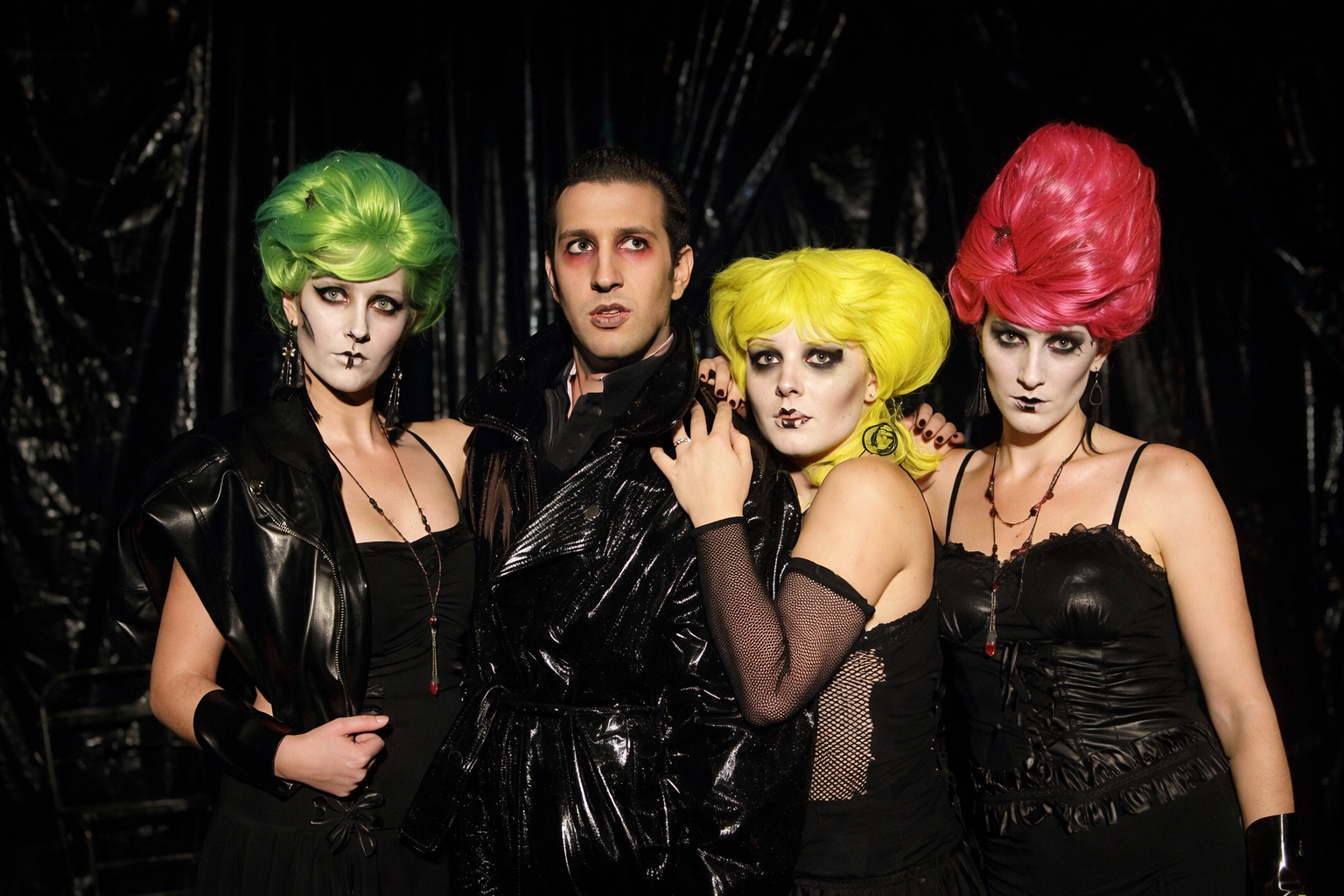 Dracula National Past time theatre directed by Chris Garcia Peak for Collision  Theatre Desmin Borges