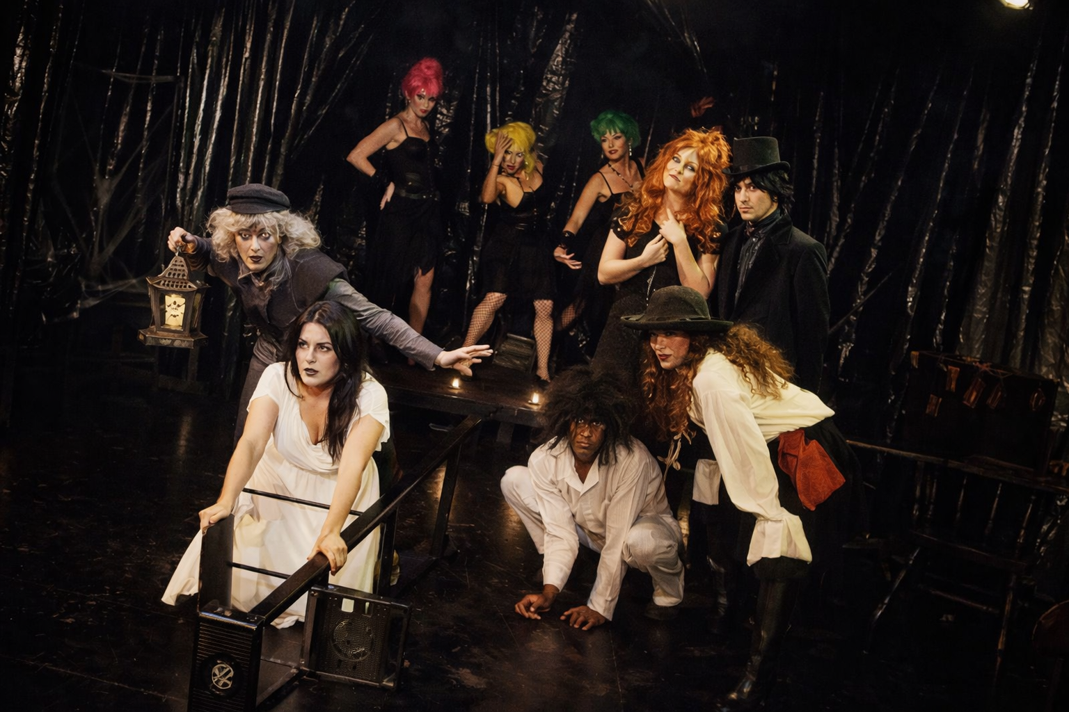 Dracula National Past time theatre directed by Chris Garcia Peak for Collision  Theatre