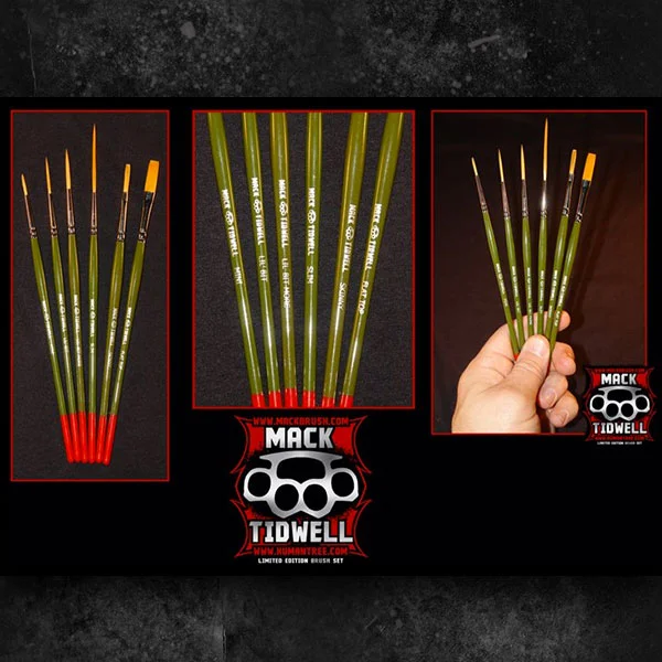 Tidwell Mack Original 6 Brush Set