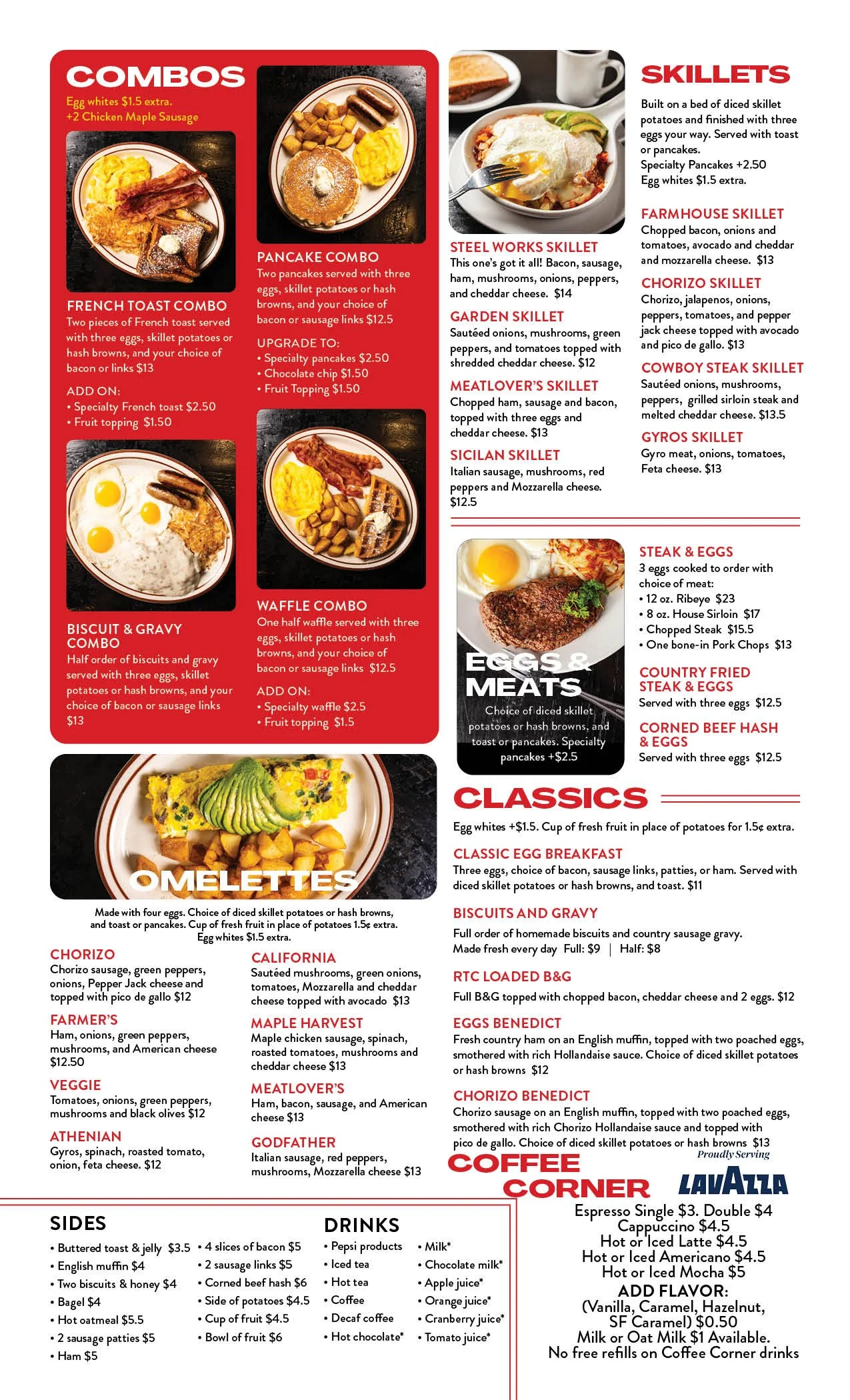 Round The Clock Menu.pdf Breakfast, Lunch & Dinner Menu — Round the Clock Restaurant